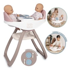 Syöttötuoli kaksosille, Baby Nurse, Smoby hinta ja tiedot | Tyttöjen lelut | hobbyhall.fi