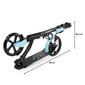 Potkulauta Honeybee Blue HyperMotion 100kg - Täysi alumiini, suuret pyörät 250 mm hinta ja tiedot | Potkulaudat | hobbyhall.fi