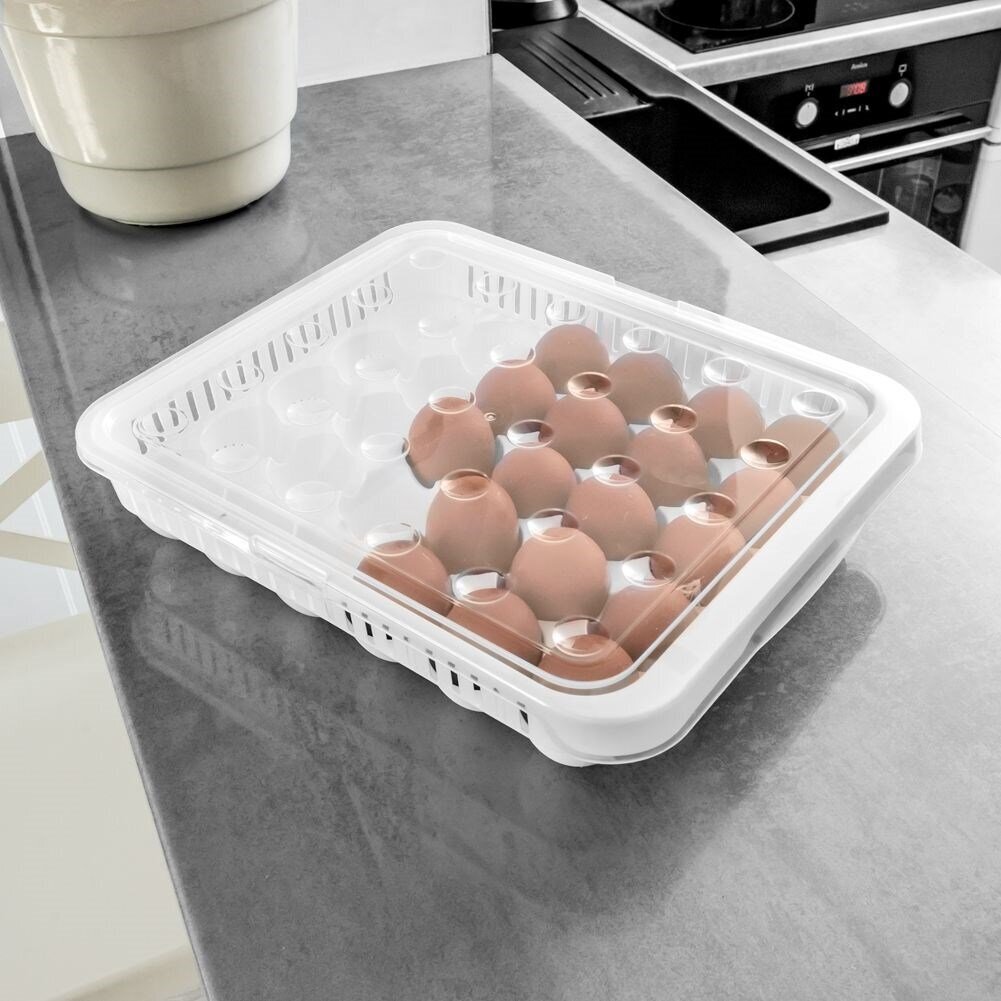 Kansi 30 kananmunalle, läpinäkyvä kansi hinta ja tiedot | Elintarvikkeiden säilytysastiat | hobbyhall.fi