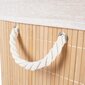 Bambusta valmistettu pyykkipussi, 90l hinta ja tiedot | Kylpyhuoneen sisustus | hobbyhall.fi