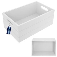 Puinen säilytyslaatikko 26x16x11 cm hinta ja tiedot | Säilytyslaatikot ja -korit | hobbyhall.fi