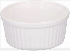 Lämmönkestävä keraaminen astia, valkoinen, 14x6,5 cm, 600 ml hinta ja tiedot | Uunivuoat ja leivontavälineet | hobbyhall.fi