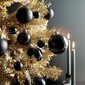 Joululeluja, musta, 24 kpl, 3 cm hinta ja tiedot | Joulukuusen koristeet | hobbyhall.fi
