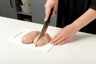 Ruostumattomasta teräksestä valmistettu veitsi, 32 cm hinta ja tiedot | Veitset ja tarvikkeet | hobbyhall.fi
