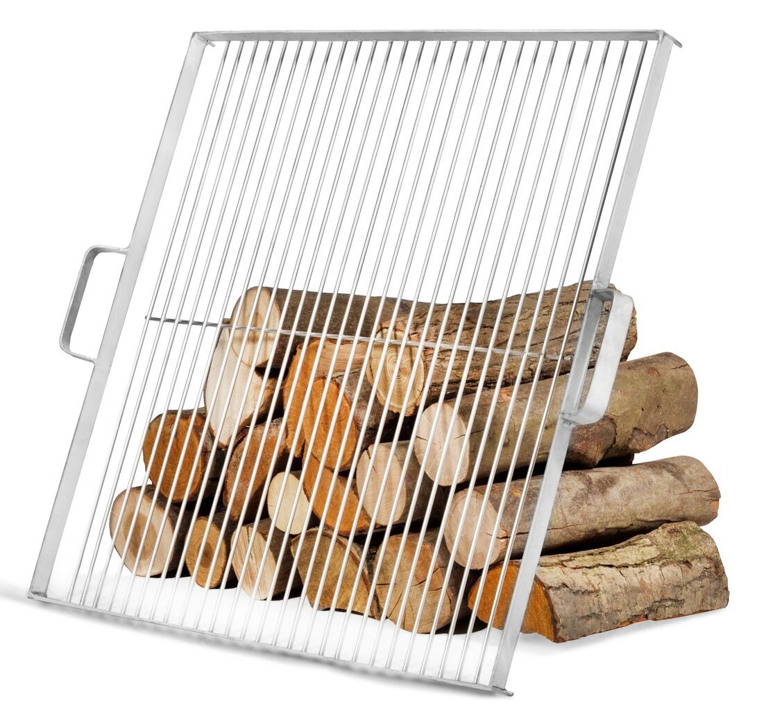 50x50 cm ruostumattomasta teräksestä valmistettu grilli CookKing 70 cm tulikulhoon hinta ja tiedot | Grillitarvikkeet ja -välineet | hobbyhall.fi