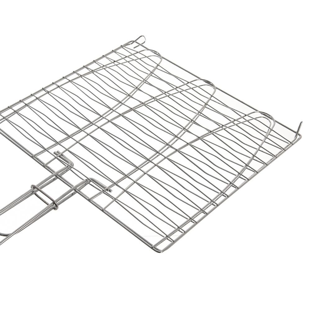 Metallinen kalagrilli 28x55,5 cm hinta ja tiedot | Grillitarvikkeet ja -välineet | hobbyhall.fi