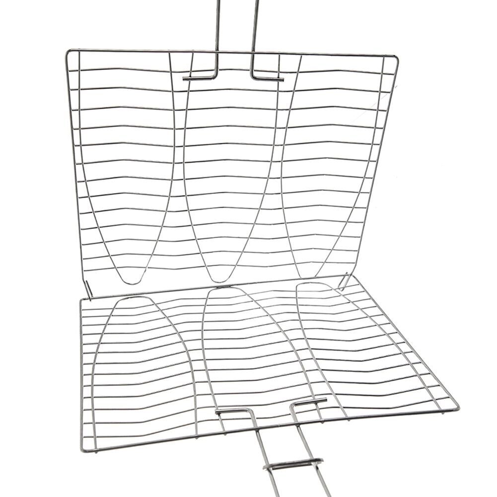 Metallinen kalagrilli 28x55,5 cm hinta ja tiedot | Grillitarvikkeet ja -välineet | hobbyhall.fi