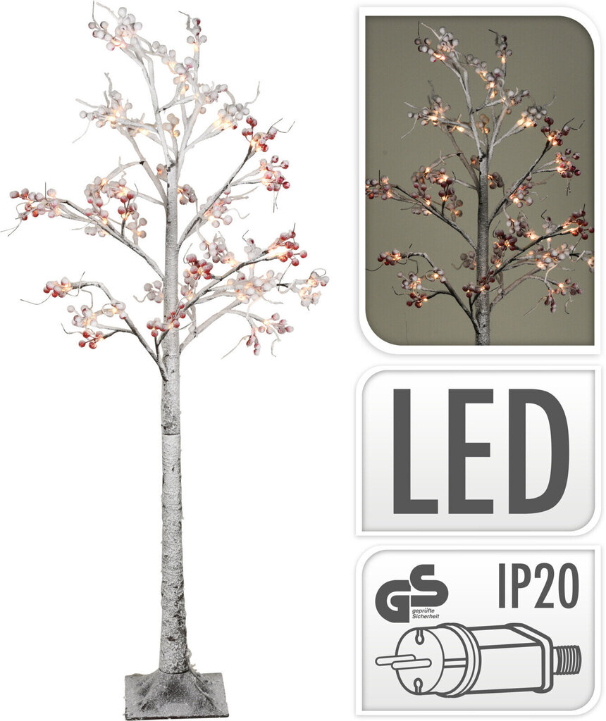 Puu 72 LED 150 cm hinta ja tiedot | Joulukoristeet | hobbyhall.fi