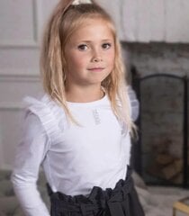 Lasten paita 231012 01, valkoinen 231012*01-146 hinta ja tiedot | Tyttöjen paidat | hobbyhall.fi