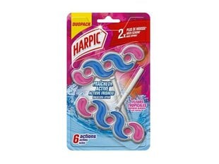 Riippuva wc-puhdistusaine/raikaste Harpic Tetris Floral Duo Pack, 2x35 g hinta ja tiedot | HARPIC Koti ja keittiö | hobbyhall.fi