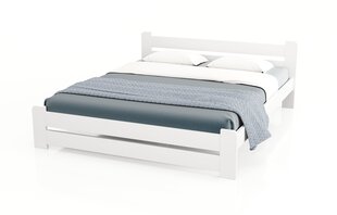 Sänky patjalla POILSIS KS1, 120x200cm, valkoinen hinta ja tiedot | Sängyt | hobbyhall.fi