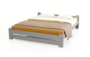 Sänky + patja + suojapatja TRIO PS1, 90x200cm, harmaa hinta ja tiedot | Sängyt | hobbyhall.fi