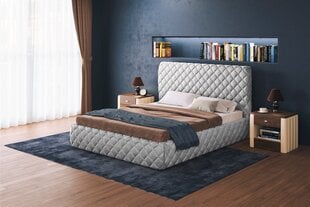 Sänky HARMONY, 160x200cm, harmaa hinta ja tiedot | Sängyt | hobbyhall.fi