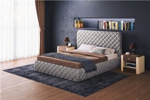 Sänky SERENITY + SAPNAS 2 XL, 140x200cm, harmaa hinta ja tiedot | Sängyt | hobbyhall.fi