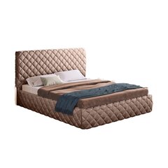 Sänky HARMONY, 140x200cm, ruskea hinta ja tiedot | Sängyt | hobbyhall.fi