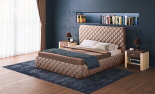 Sänky HARMONY, 160x200cm, ruskea hinta ja tiedot | Sängyt | hobbyhall.fi