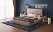 Sänky HARMONY + SAPNAS 2 XL, 180x200cm, ruskea hinta ja tiedot | Sängyt | hobbyhall.fi