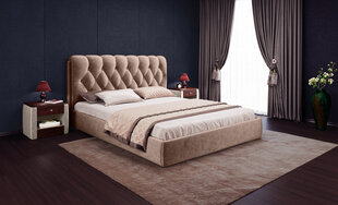 Sänky IMPIRE + SAPNAS 2 XL, 140x200 cm, ruskea hinta ja tiedot | Sängyt | hobbyhall.fi