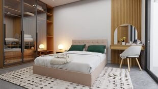 Sänky Sapnas.eu ELIZABETH, 120x200cm, beige hinta ja tiedot | Sängyt | hobbyhall.fi