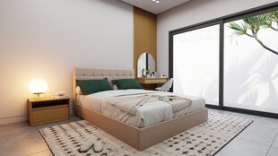 Sänky Sapnas.eu ELIZABETH + SAPNAS 2 XL, 160x200cm, beige hinta ja tiedot | Sängyt | hobbyhall.fi