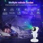 Astronautin ladattava Galaxy ja Star-projektori Bluetooth-kaiuttimella hinta ja tiedot | Juhlakoristeet | hobbyhall.fi