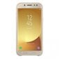 SAMSUNG DUAL LAYER COVER J3 (2017) GOLD hinta ja tiedot | Puhelimen kuoret ja kotelot | hobbyhall.fi