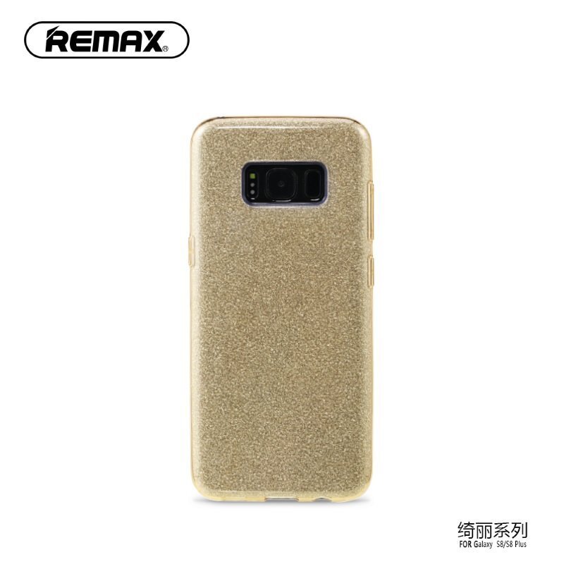 Remax Glitter super thin back cover case for Samsung G955 Galaxy S8 Plus / S8+ Gold hinta ja tiedot | Puhelimen kuoret ja kotelot | hobbyhall.fi