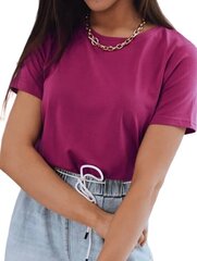 Naisten tummanpunainen t-paita Mayla hinta ja tiedot | Naisten T-paidat | hobbyhall.fi