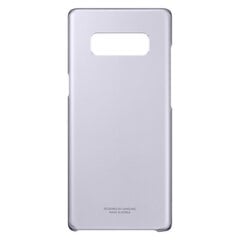 Samsung Galaxy Note 8 cover Clear Orchid Grey hinta ja tiedot | Puhelimen kuoret ja kotelot | hobbyhall.fi