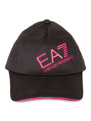 Naisten hattu EA7 musta hinta ja tiedot | Naisten päähineet | hobbyhall.fi