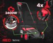 Sähköinen ilmastin RED Technic 32 cm 2400 W hinta ja tiedot | Nurmikon ilmaajat ja jyrsimet | hobbyhall.fi