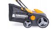 Powermat sähköilmastin 38 cm 2550 W hinta ja tiedot | Nurmikon ilmaajat ja jyrsimet | hobbyhall.fi