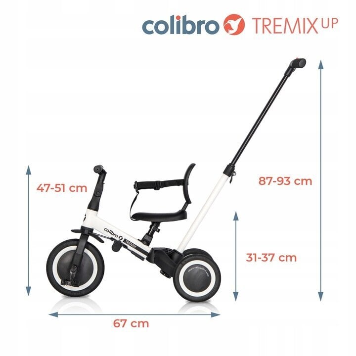 Colibro Tremix UP 8" pyörä hinta ja tiedot | Potkupyörät | hobbyhall.fi