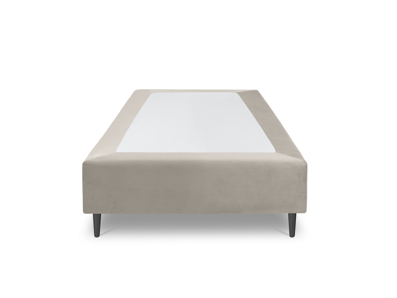 Divaani Milo Casa Lia 90 x 190, beige/musta hinta ja tiedot | Sängyt | hobbyhall.fi