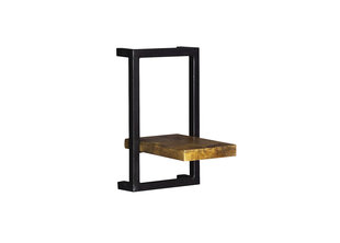 Hylly SIT-Möbel Sidney, ruskea/musta hinta ja tiedot | Hyllyt | hobbyhall.fi