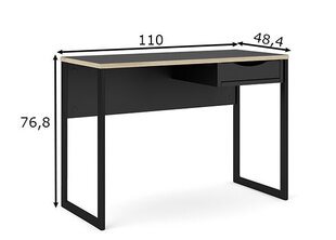 Function Plus kirjoituspöytä, musta hinta ja tiedot | Function Huonekalut ja sisustus | hobbyhall.fi