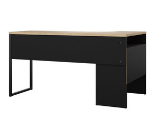 Function Plus kirjoituspöytä, musta/ruskea hinta ja tiedot | Tietokonepöydät ja työpöydät | hobbyhall.fi
