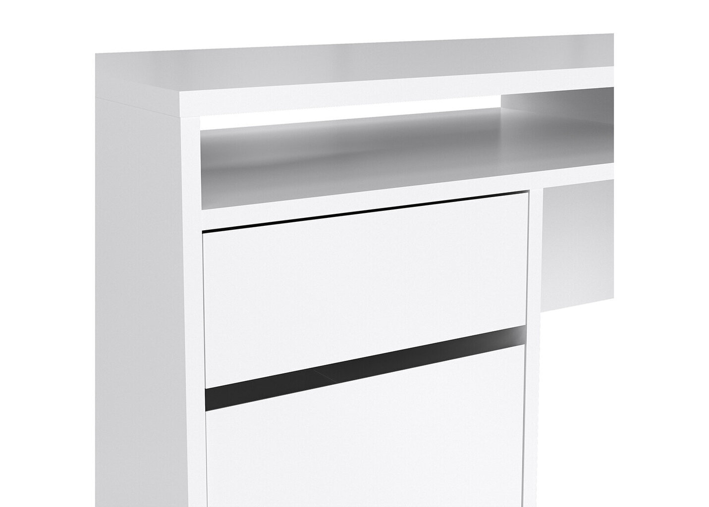 Kirjoituspöytä Tvilum Function Plus, valkoinen hinta ja tiedot | Tietokonepöydät ja työpöydät | hobbyhall.fi