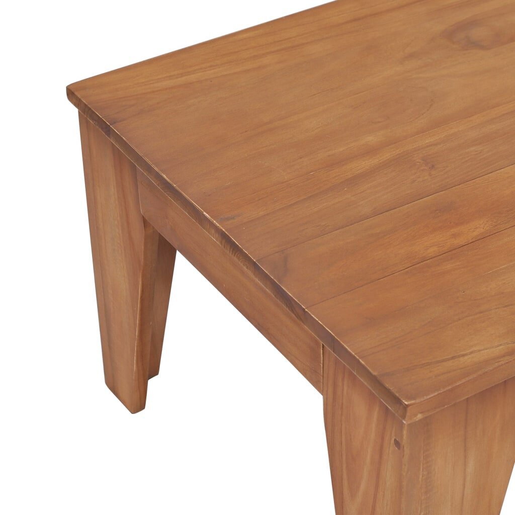 vidaXL Sohvapöytä 120x60x40 cm täysi tiikki hinta ja tiedot | Sohvapöydät | hobbyhall.fi