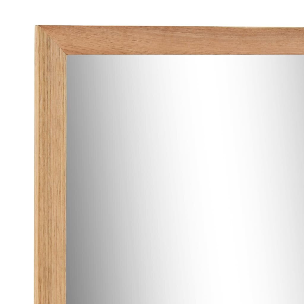 vidaXL Kylpyhuoneen peili pähkinäpuu 60x12x62 cm hinta ja tiedot | Peilit | hobbyhall.fi