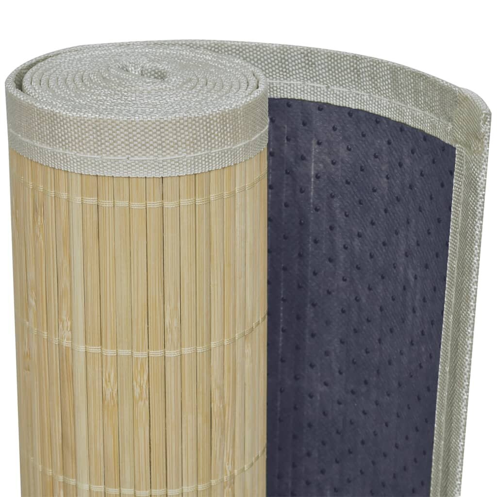 vidaXL Bambumatto 160x230 cm luonnollinen hinta ja tiedot | Isot matot | hobbyhall.fi