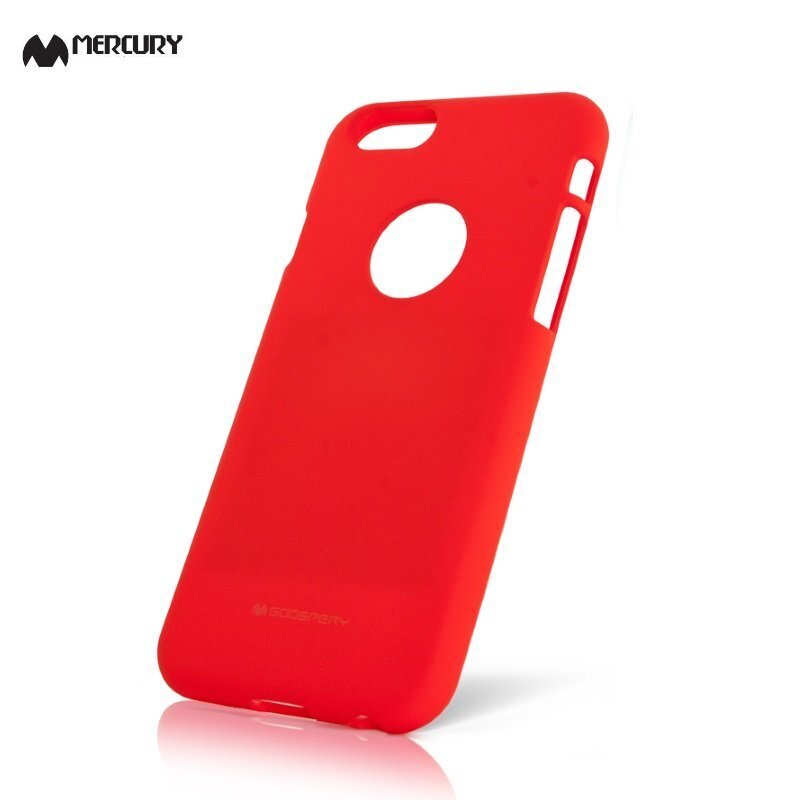 Mercury Soft feeling Super Thin TPU Matte surface back cover case for Huawei P9 Lite Red hinta ja tiedot | Puhelimen kuoret ja kotelot | hobbyhall.fi