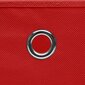 vidaXL Säilytyslaatikot 10 kpl punainen 32x32x32 cm kangas hinta ja tiedot | Säilytyslaatikot ja -korit | hobbyhall.fi