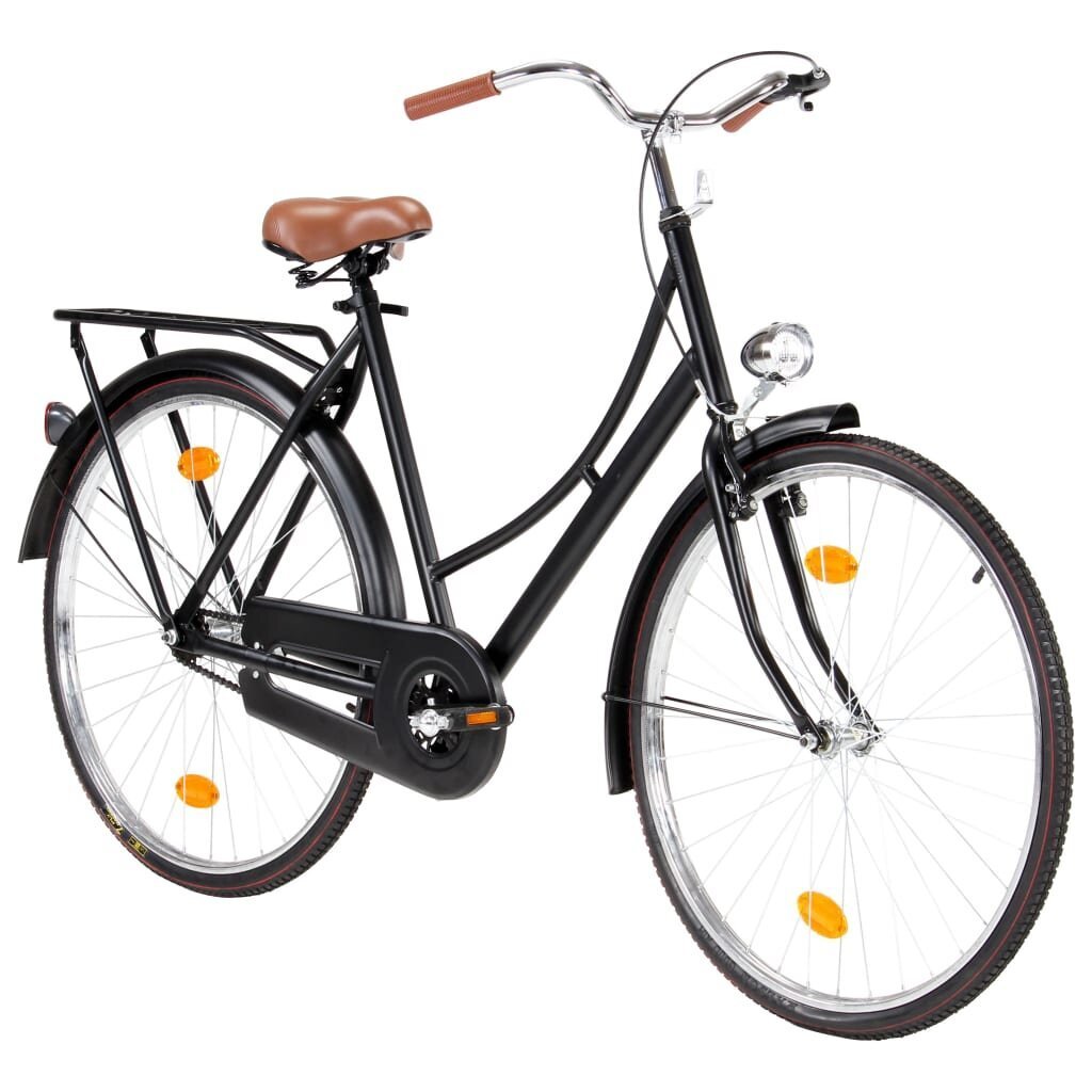 vidaXL 28" hollantilainen polkupyörä 28" renkaat 57 cm runko naisten hinta ja tiedot | Polkupyörät | hobbyhall.fi