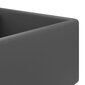vidaXL Ylellinen pesuallas neliö tummanharmaa 41x41 cm keraami hinta ja tiedot | Pesualtaat | hobbyhall.fi