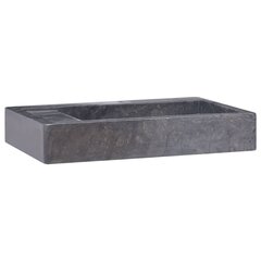 vidaXL Pesuallas musta 58x39x10 cm marmori hinta ja tiedot | Pesualtaat | hobbyhall.fi