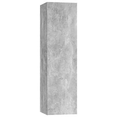 vidaXL TV-taso betoninharmaa 30,5x30x110 cm lastulevy hinta ja tiedot | TV-tasot | hobbyhall.fi