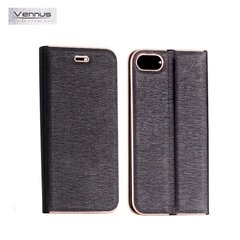 Vennus Smart Magnetic Fix Book Case without clip for Apple iPhone X / iPhone 10 / iPhone XS Black hinta ja tiedot | Puhelimen kuoret ja kotelot | hobbyhall.fi