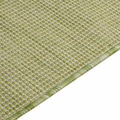 vidaXL Ulkomatto Flatweave 160x230 cm vihreä hinta ja tiedot | Isot matot | hobbyhall.fi