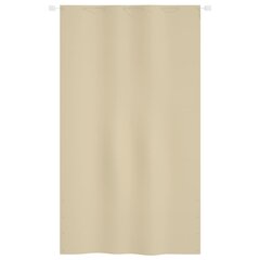 vidaXL Parvekkeen suoja beige 140x240 cm Oxford kangas hinta ja tiedot | Aurinkovarjot ja markiisit | hobbyhall.fi